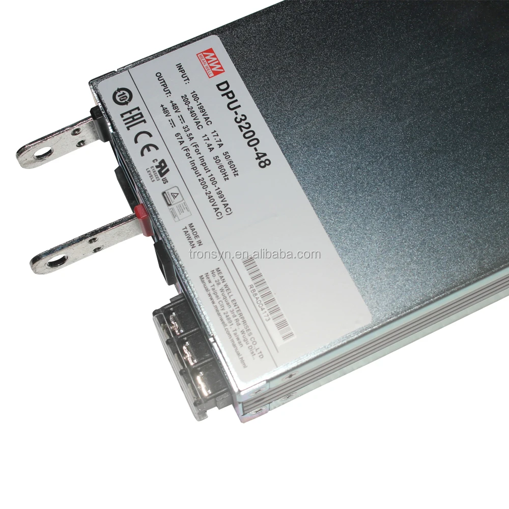 Wholesale Meanwell Authorization DPU-3200-24 Programmable DC Power Supply  24V 3200W With PFC Function And DC Fan From