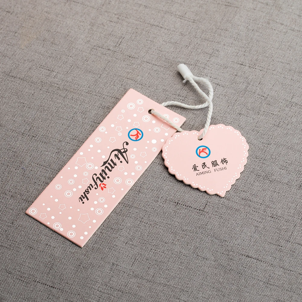 product custom luxury garment hang tags wholesale hair clothing paper card label and tags-3