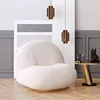Sedia Shirley base dorata non girevole