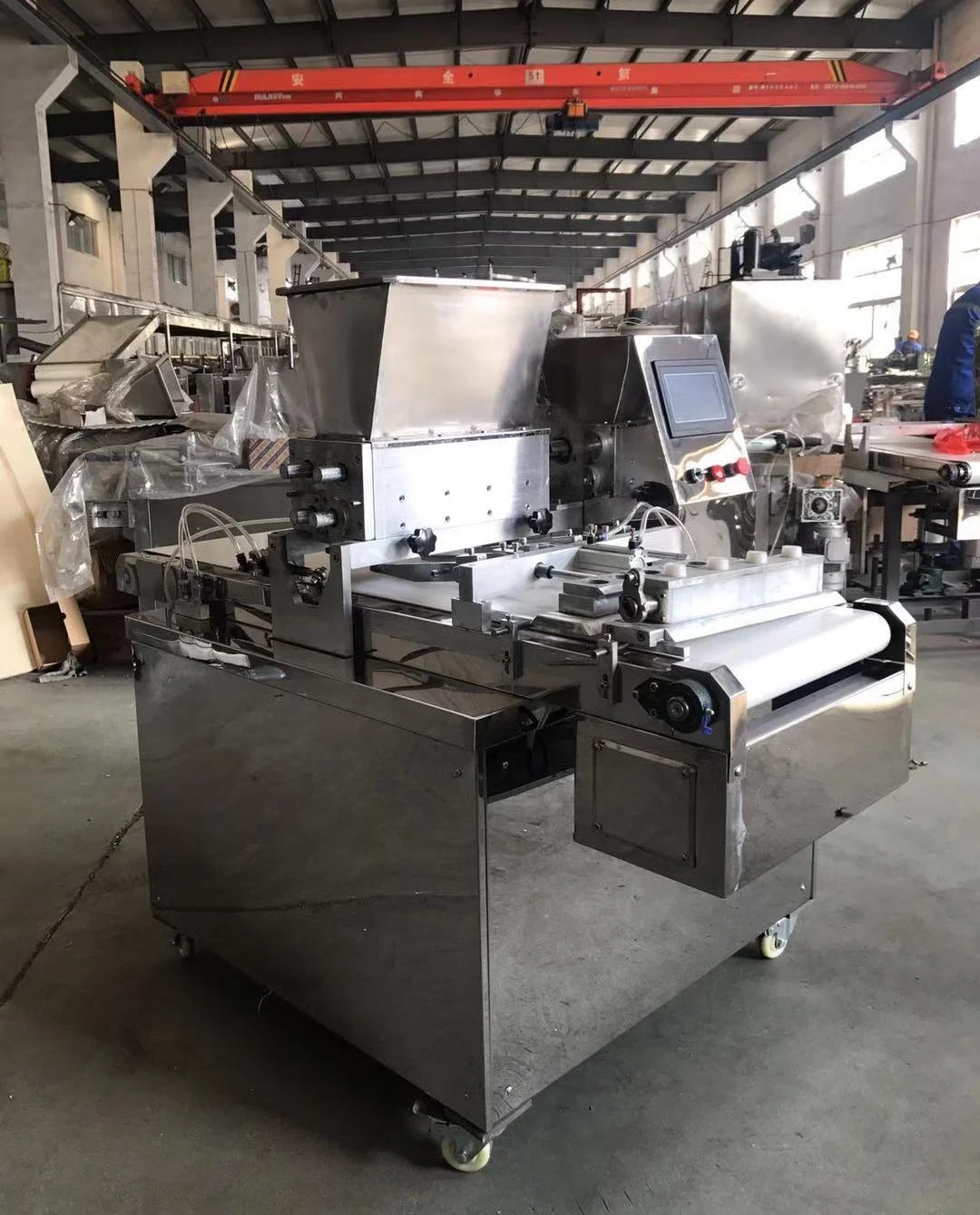 Small Commercial Automatic Multi Drop Chocolate Chip Machine Making Cookie