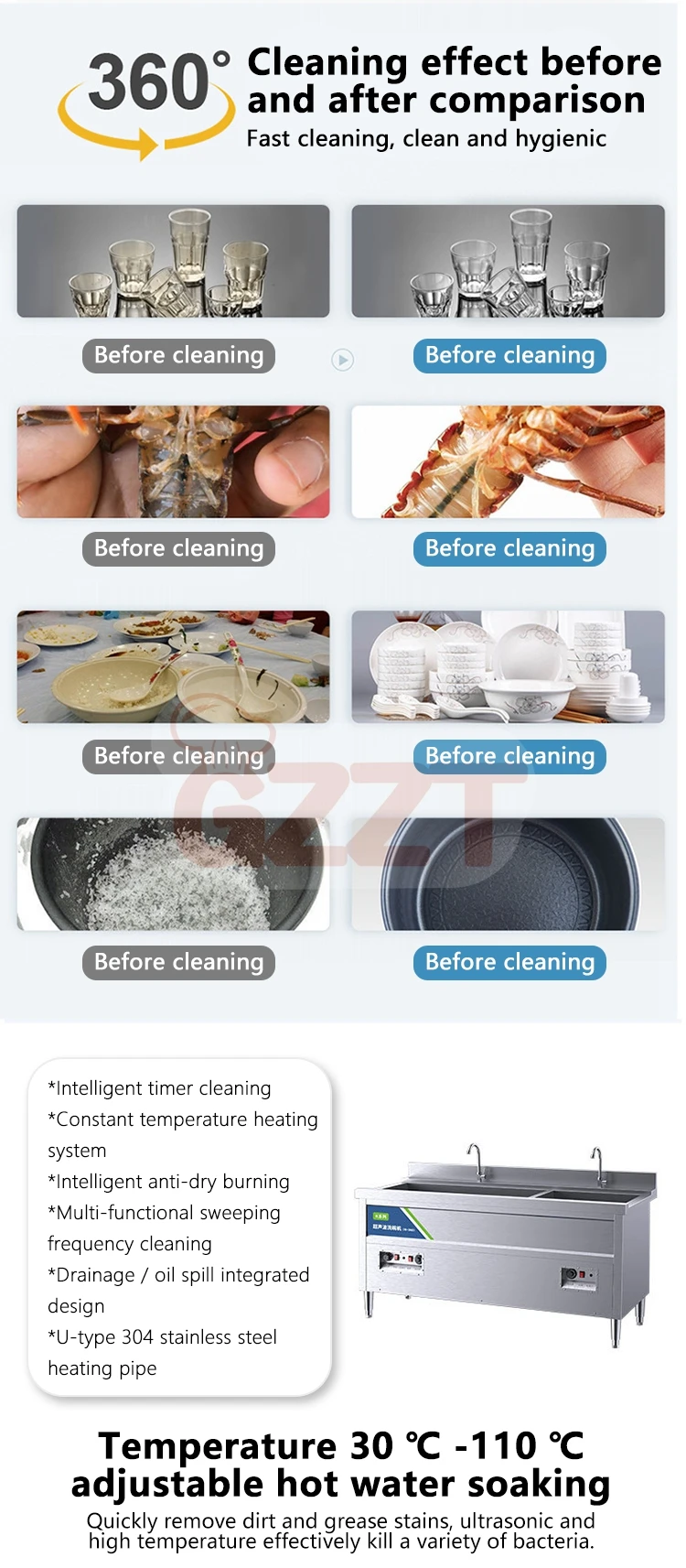 Large Dishwasher Commercial Dish Washer Oem Traditional Electric