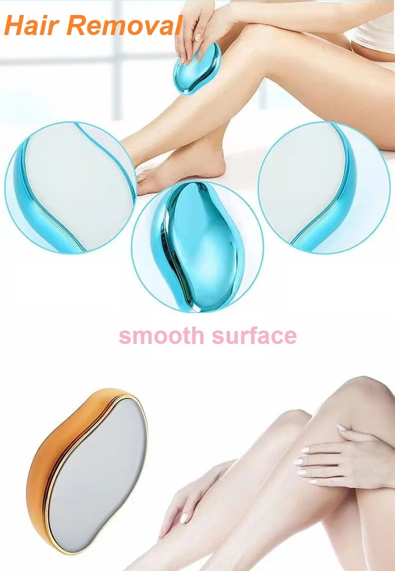 Custom Magic Crystal Hair Removal Eraser Stone Epilator Device Home Use