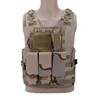 Camuflaje del desierto de tres colores