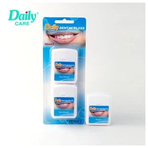Eco-friendly Teeth Clean BSCI Dental Floss Biodegradable Mint-flavor Dental Floss Compostable Corn Starch Material Floss