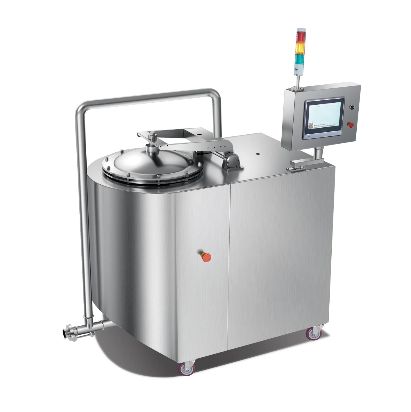 Good Quality Marshmallow Manufacturing Machine Aerating Continuous Mixer Cotton Candy Aerator