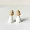light brown small mushrooms-2pc