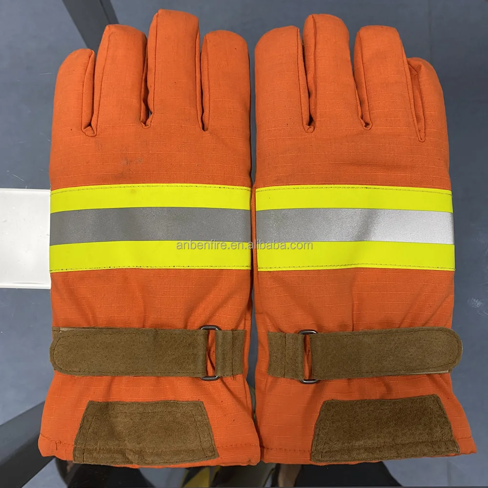 EN659 4 Layer High Quality NomexIIIA Fire Fighting Gloves for FireFighter