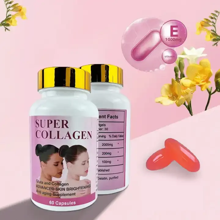 Whitening Supplement GlutathioCapsules Collagen Anti-aging L-glutathin Gummies Glutat Gummy