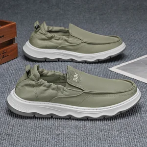 Hot Sales Men's Canvas Casual Shoes Traditional Beijing Cloth Shoes Walking Shoes