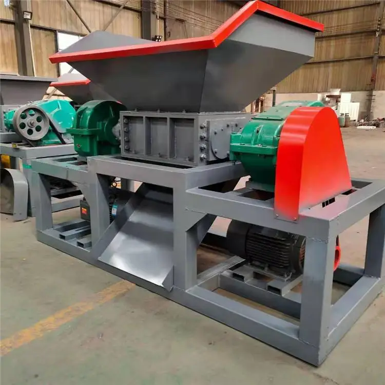 Shredder Wood Tree Branch Cutting Machine Plywood Waste Wood Block Pallet Used Wood Chipper Shredder for Sale