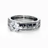18k white gold