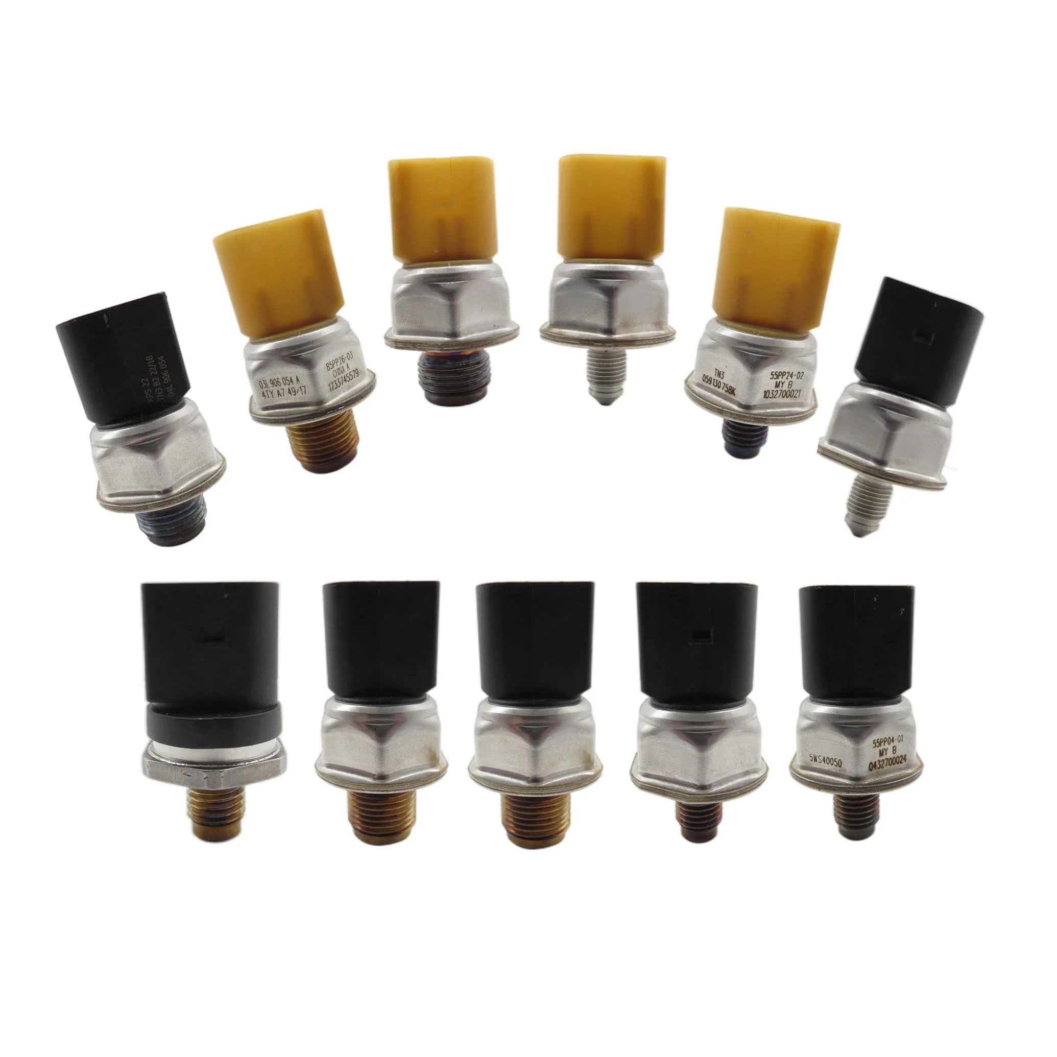 Fuel Rail Oil Common Pressure Sensor Switch 55pp2701 059130758j For Vw