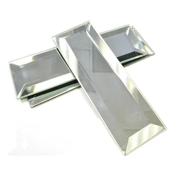 New Fashion Small Art Beveled Mirror Tiles for Wall Decoration