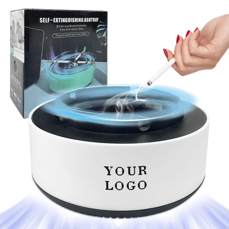 Multifunctional Smokeless Ashtray Air Purifier for Car & Office