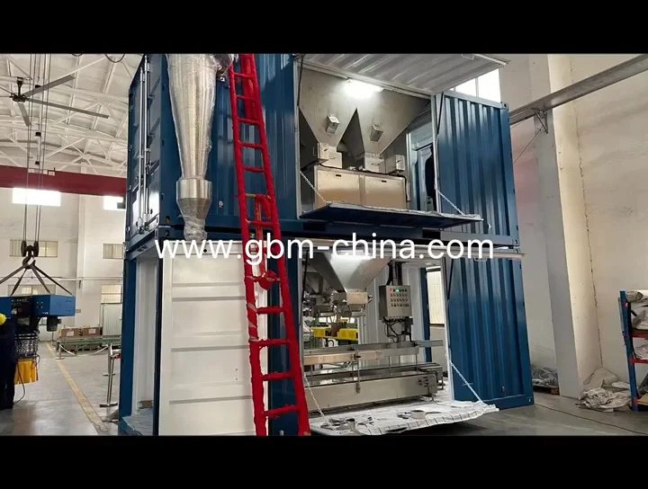 Containerized Movable Bagging And Weighing Machine For Bulk Cargo - Buy ...