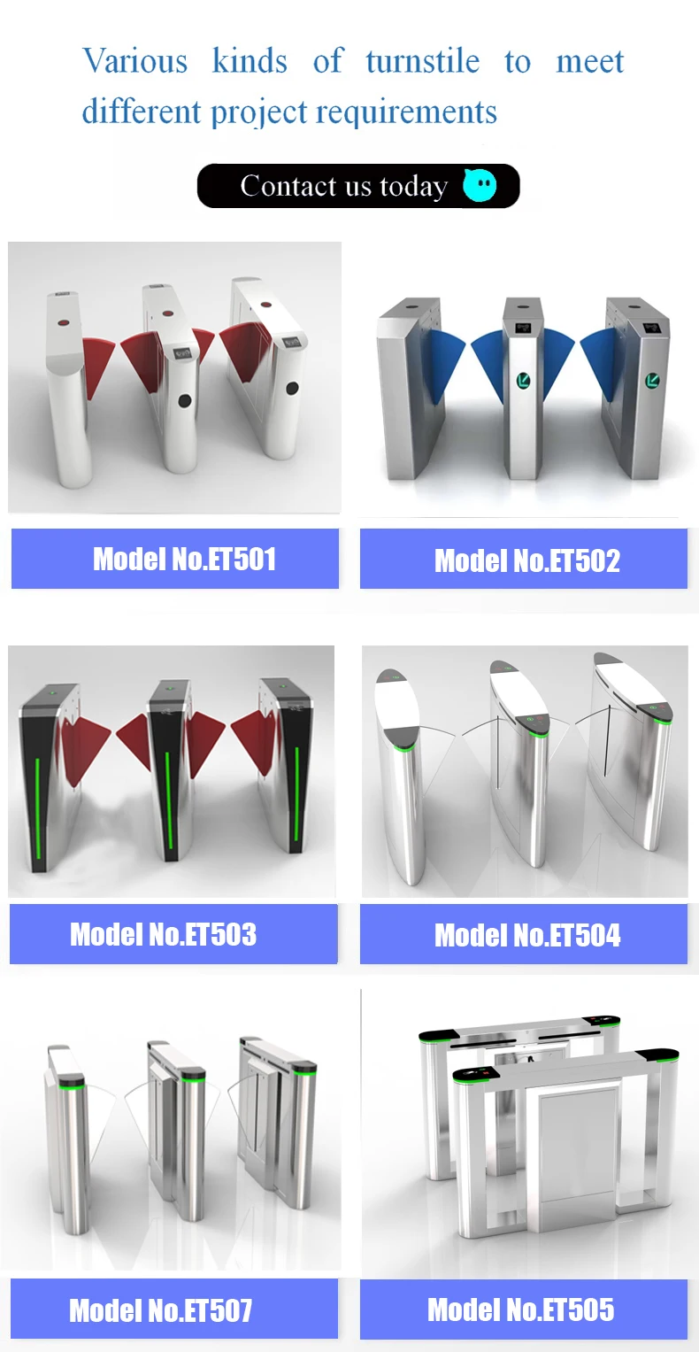 ET506 Barcode QR CODE Card Reader Access Control System