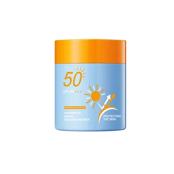 High Quality Sunscreen SPF50 PA+++ Tanning Protection Cream 240ml Mineral UV Damage Protection with Support customization