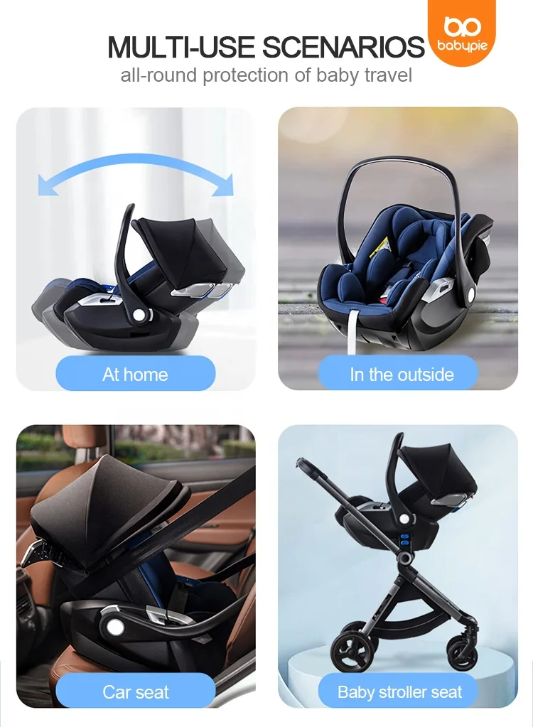 New Design Baby Carseat Soft Safety Luxury Multifunction Portable Infant Car Seat 0-13 kg Best Baby Car Seat For Newborn