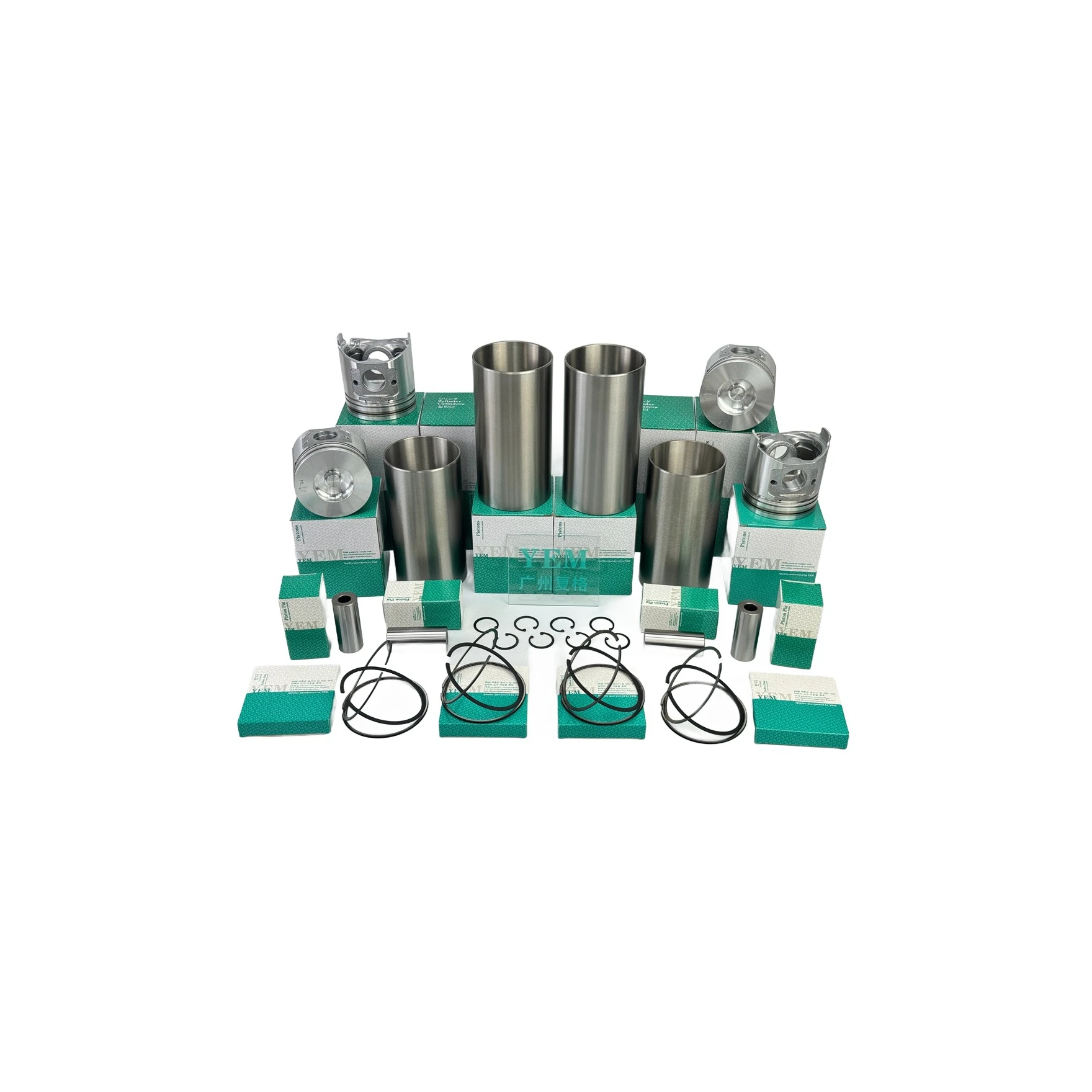 S4Q S4Q2 S4S S6A Cylinder Liner Kit for Mitsubishi Standard Size Engine Parts