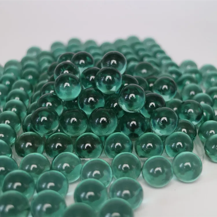 Стеклянная бусина 16 мм прозрачный мраморный стеклянный шар