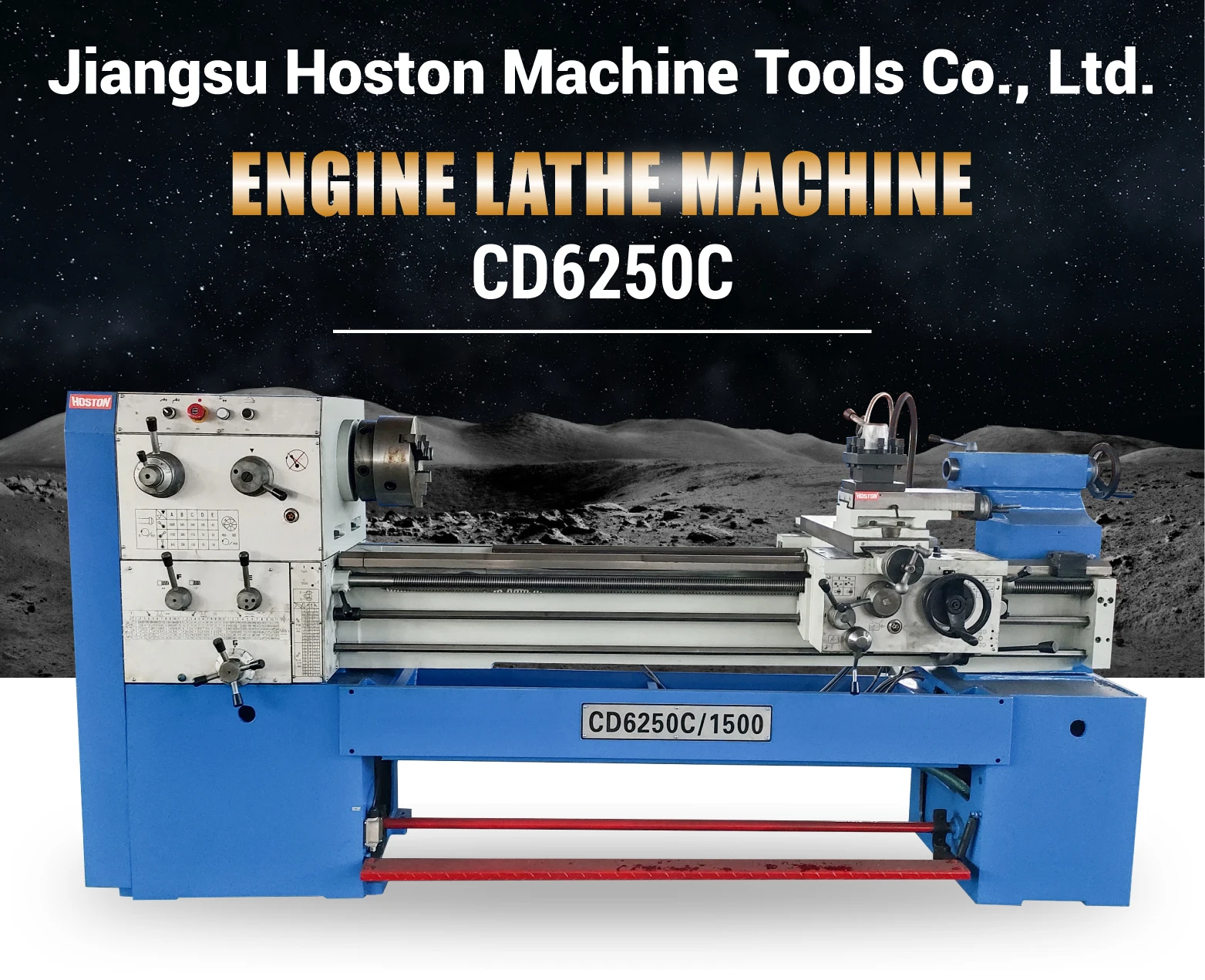 China Professional Manufactured Manual Lathe Machine CD6250C with Convenience Engine Lathe