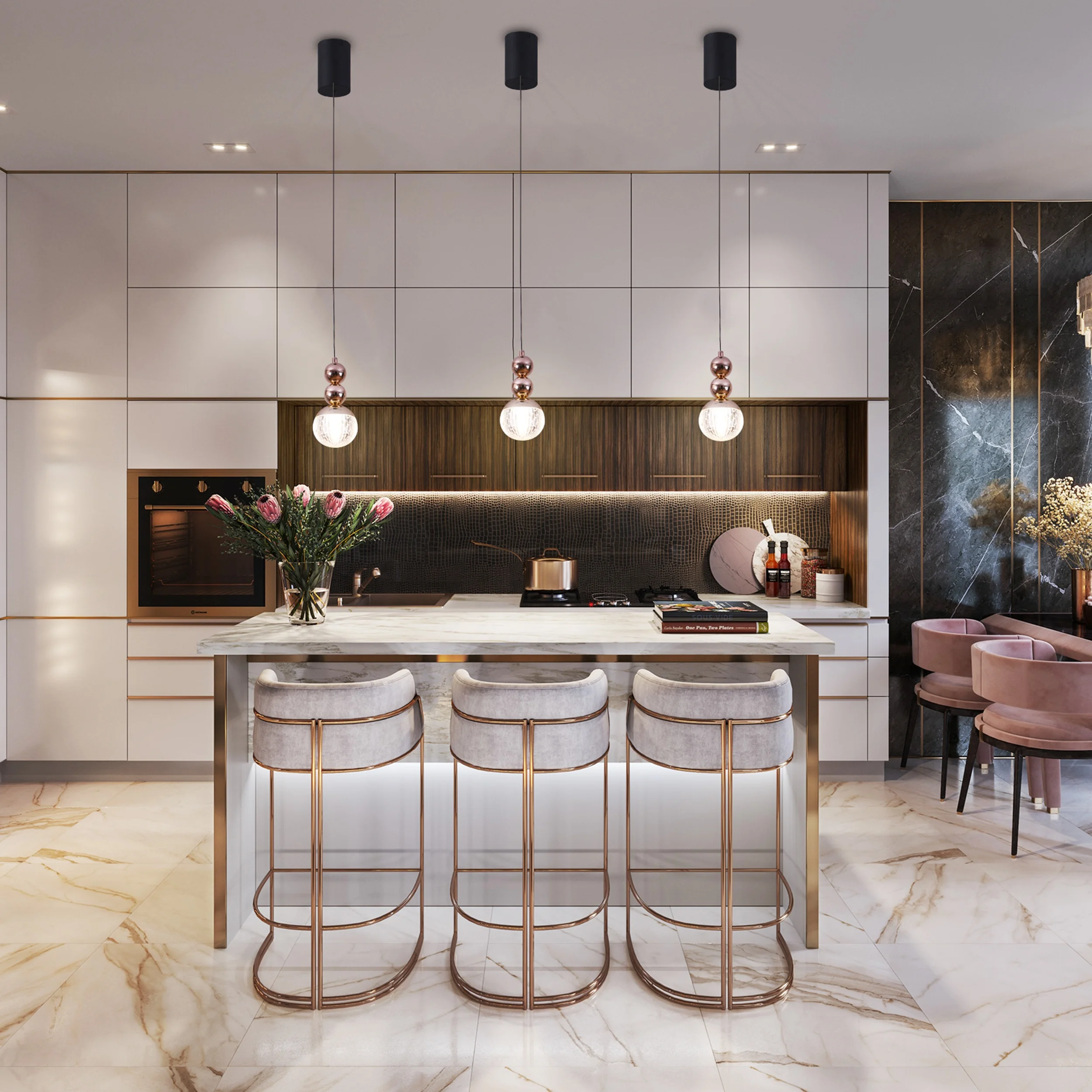 LED Pendant Lights for Restaurant Kitchen Island Tables