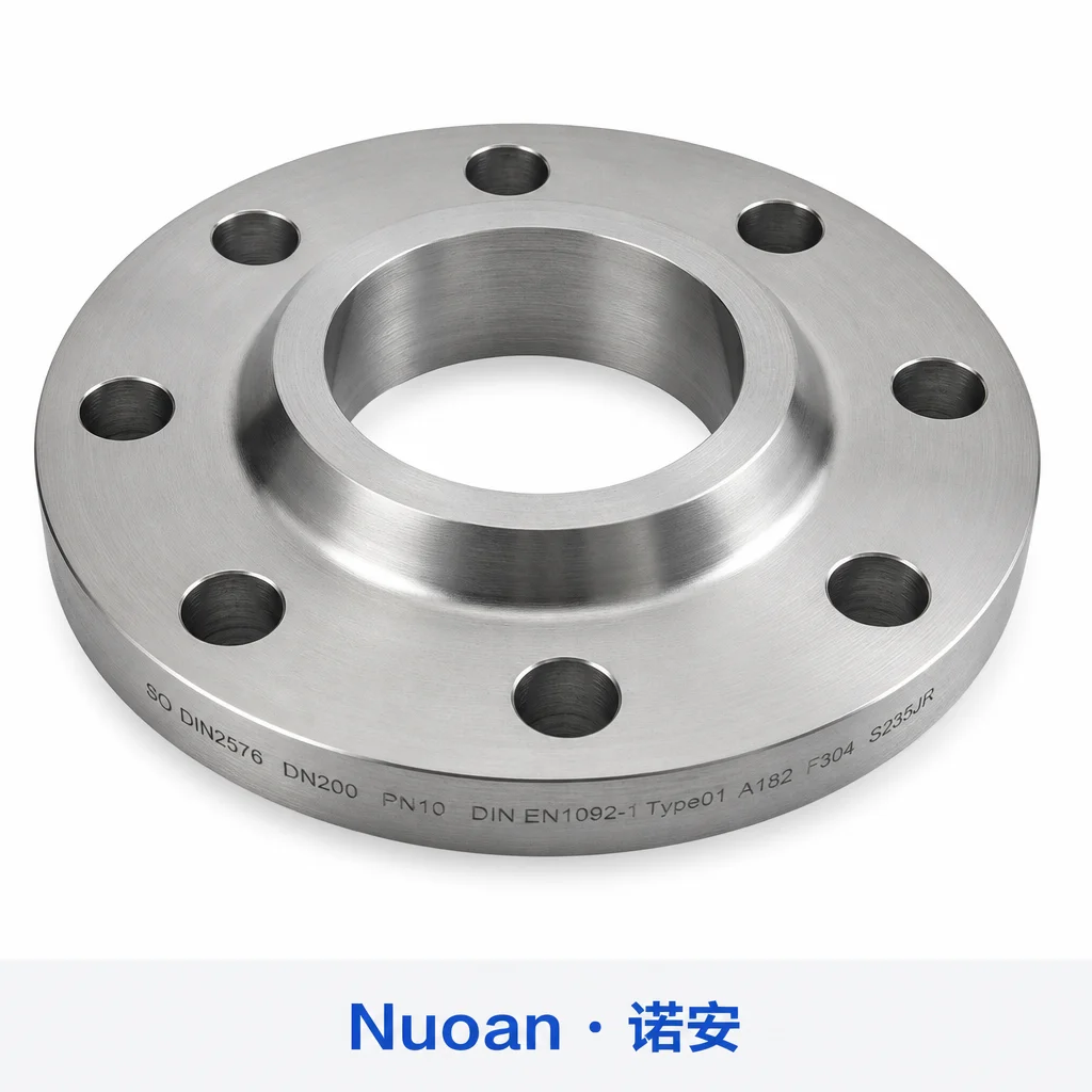So Din 2576 法兰 Din En 1092 1 类型 01 A182 F304 S235jr Rst37.2 Pn10 Dn200