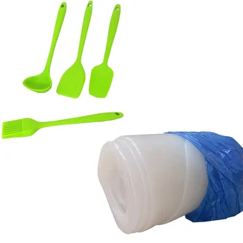 Food grade high temperature htv silicone rubber raw material For Cook tablewares consumer goods cutlery