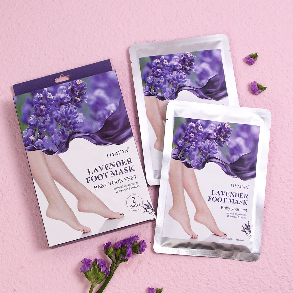 Custom Feet Skin Care Moisturizing Callus Remover Footmask Exfoliating Nourishing Socks Peeling Foot Mask