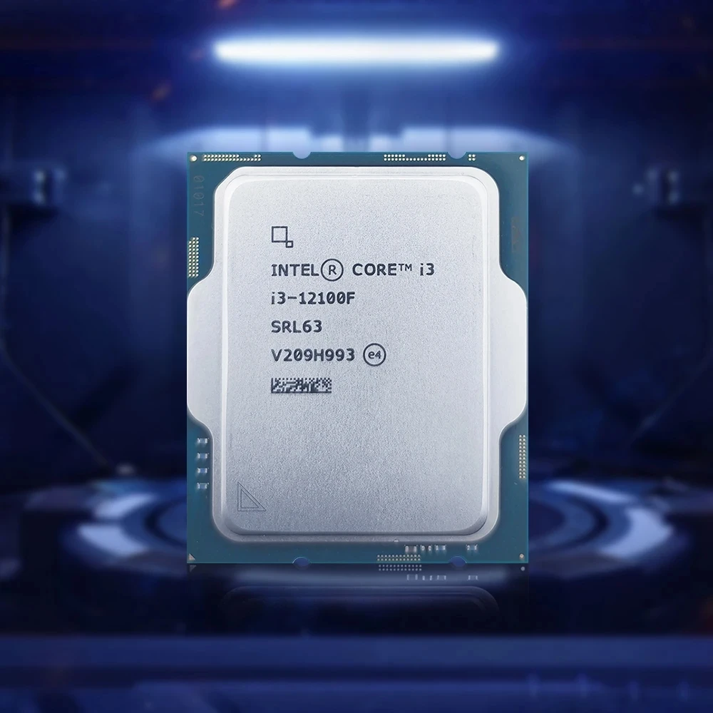 Intel Core I3 12100F - 4 Cores, 8 Threads, 12MB L3 Cache