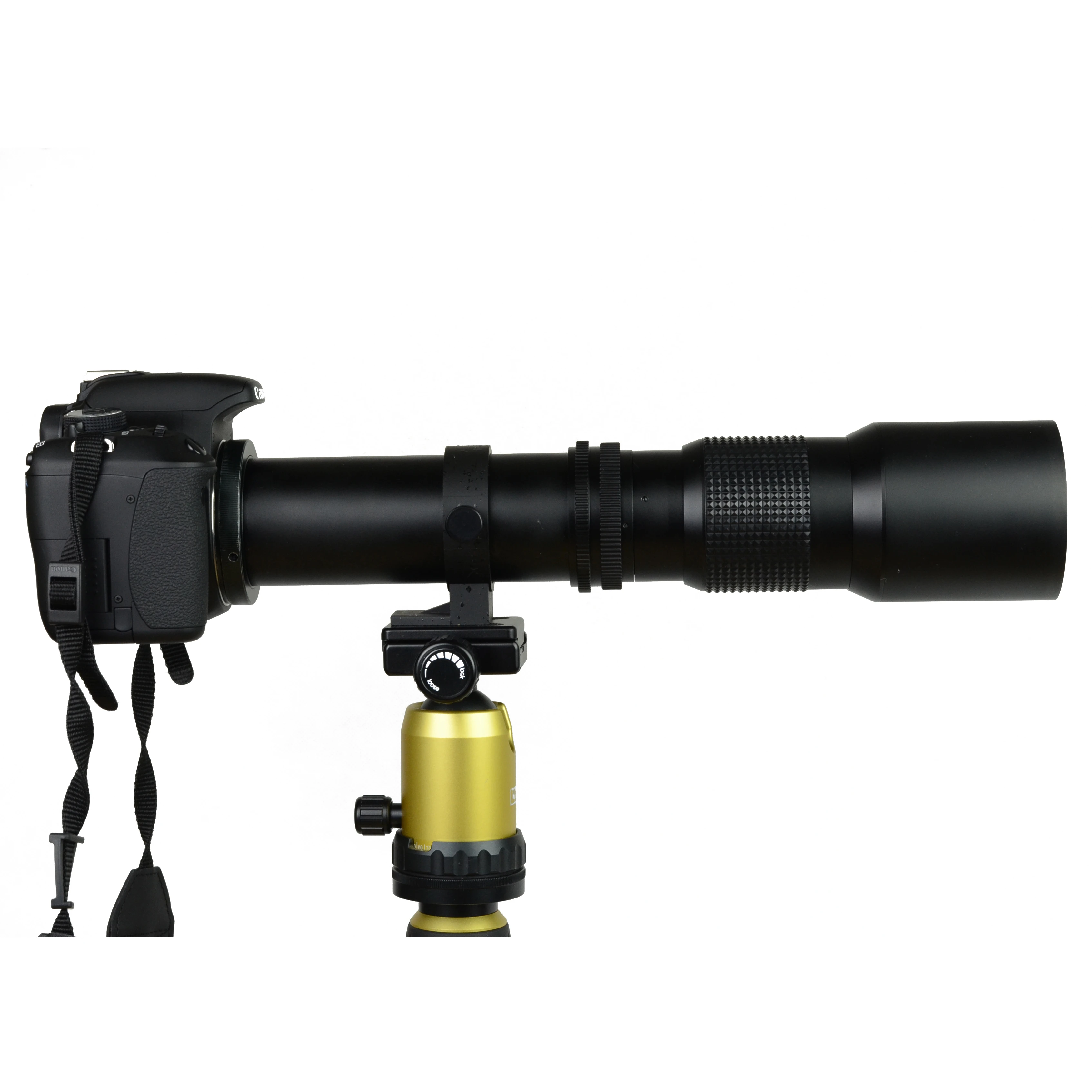 DSLR Camera Lens Fixed Focus 500mm Telephoto Lens