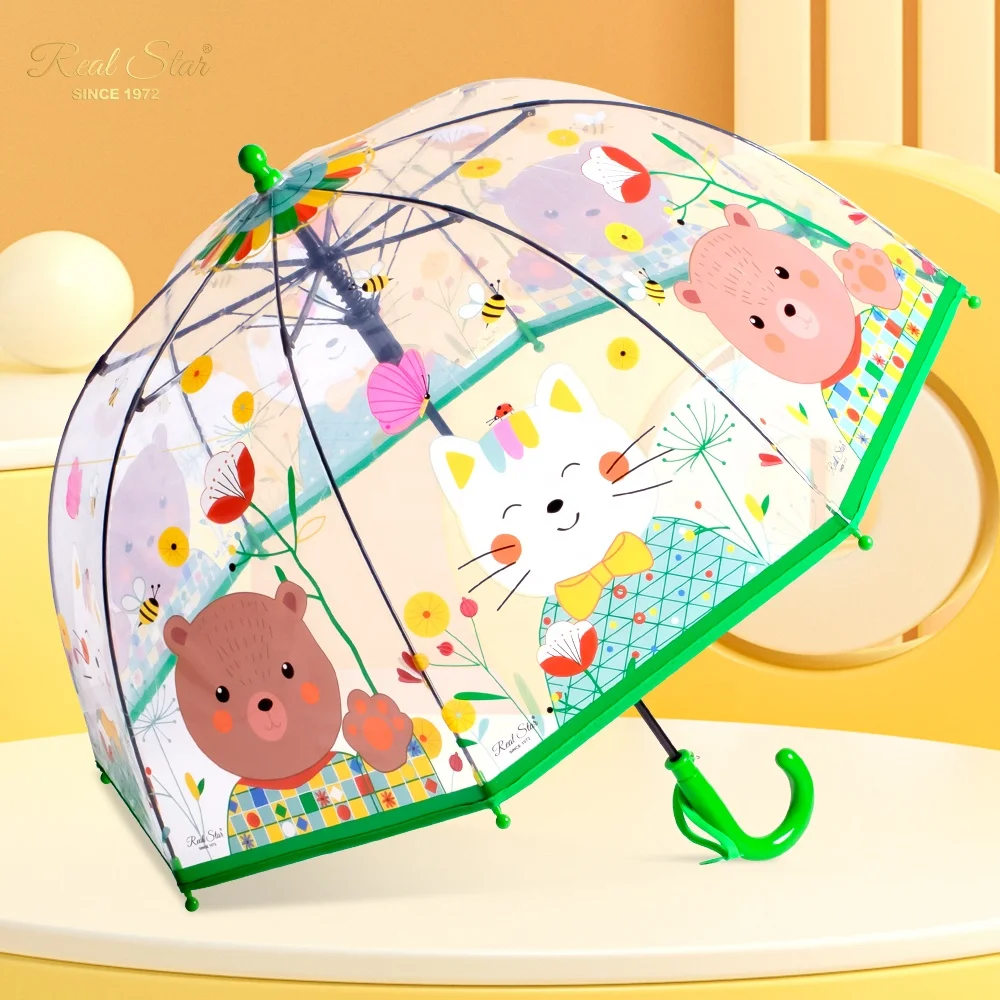 Bing Bunny Children's Umbrella – Folding Dome For Boys, Cartoon Character Design