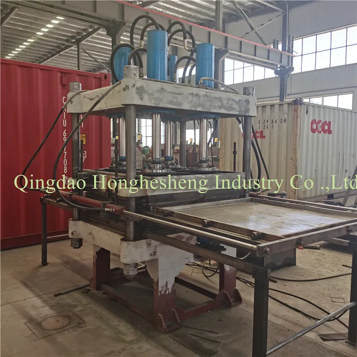 Down Stroke Type rubber interlock brick making machine/rubber tiles production equipment