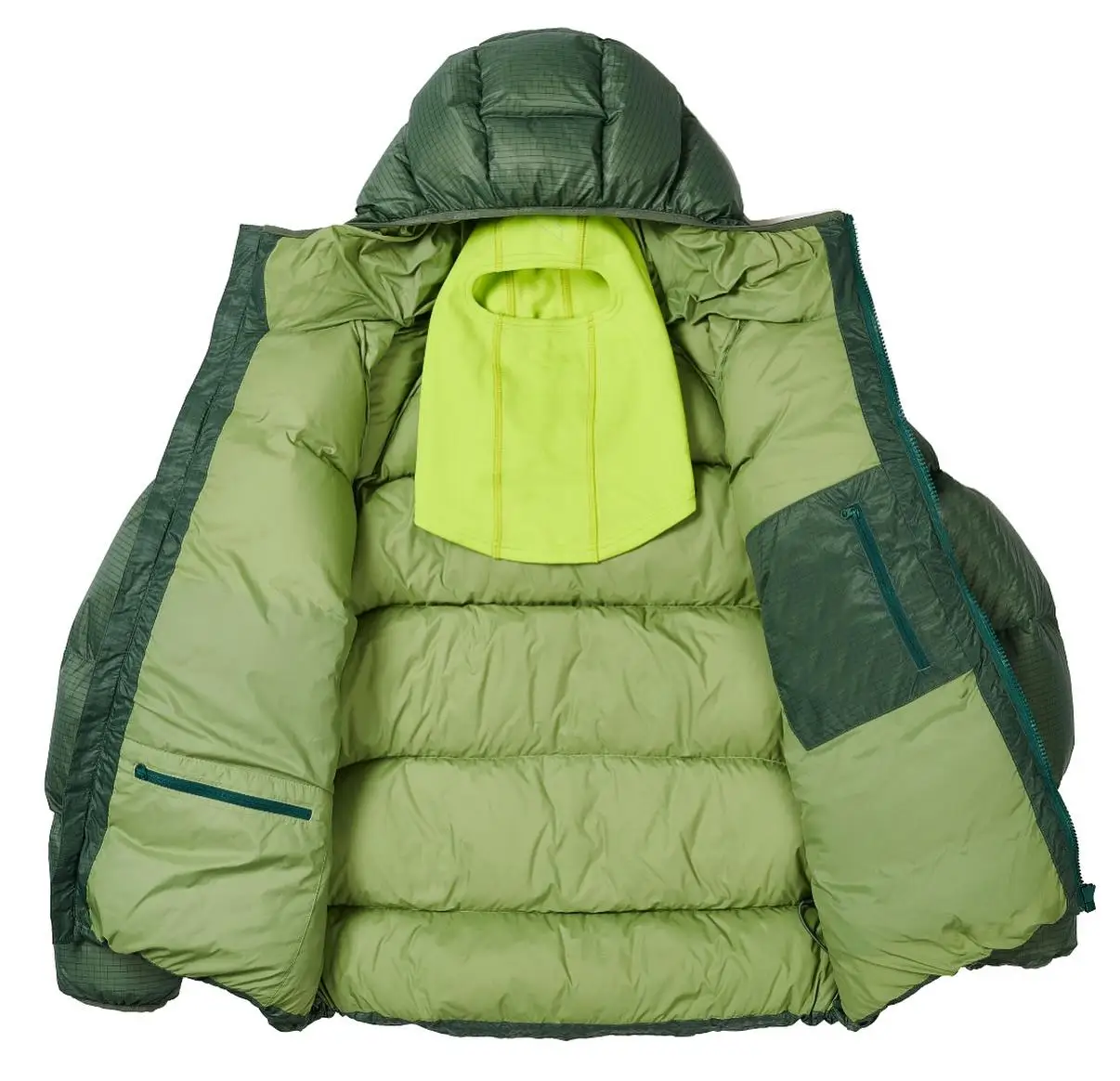 Hot Selling Latest Design Lightweight Balaclava Puffer Jacket Full Face Cover Water Resistant and Custom Branding Men's Jackets gallery 2