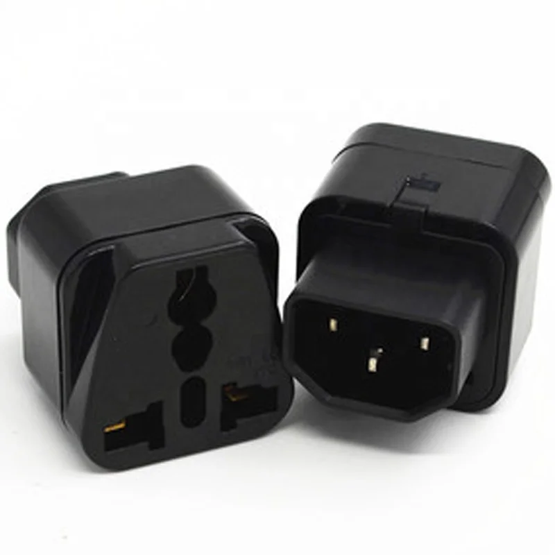 IEC320オスC13C14からユニバーサルメス電源ソケットPDUUPS