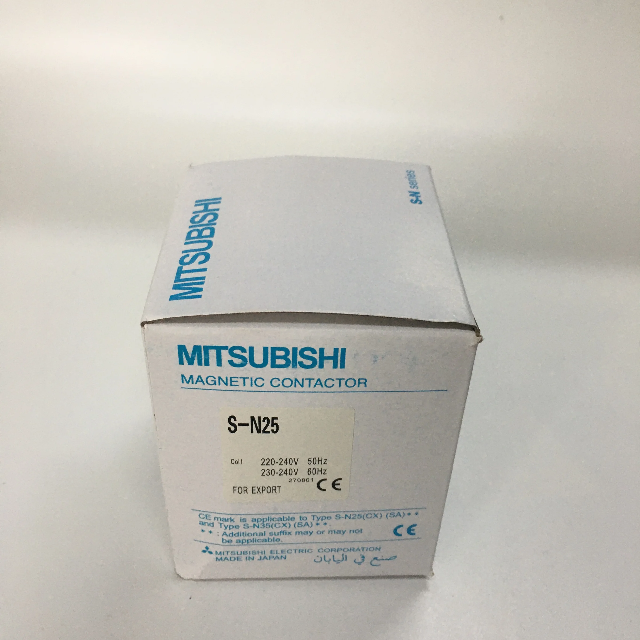 MITSUBISHI Magnetic Contactor S-N25 MITSUBISHI Magnetic Contactor S-N25