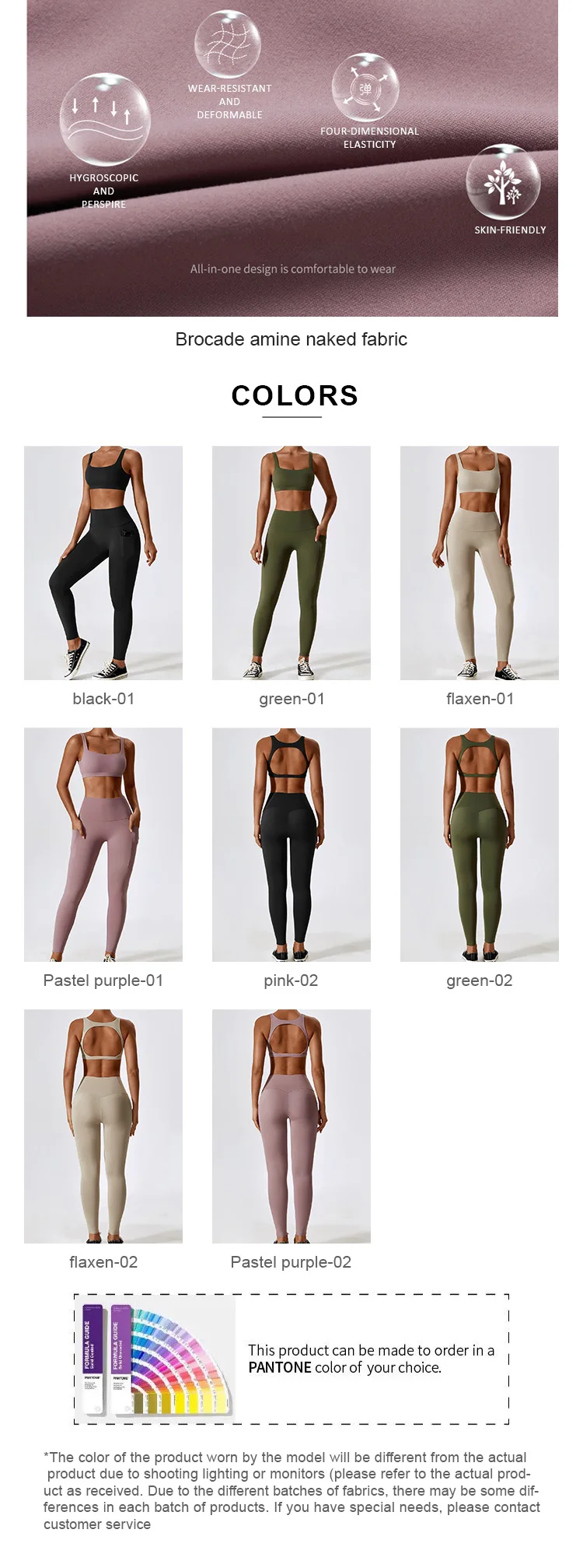 Legging Set TZ8295 Women's Activewear Leggings Sets - Fitness & Style