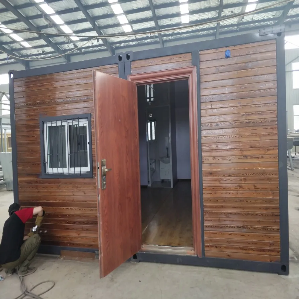 27m2 Fast Building Prefabricated Expendable Wooden Houses Romania Rent