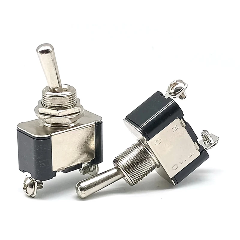 Kn3a 101 2 Pin 2 Position On Off Car Modification Toggle Switch 12mm