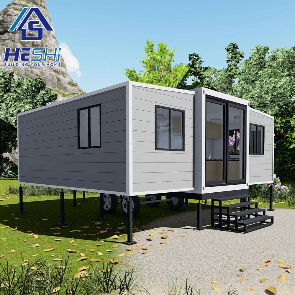 Custom Prefabricated 20Ft 40Ft Expandable Container House 2 3 4 Bedroom ...