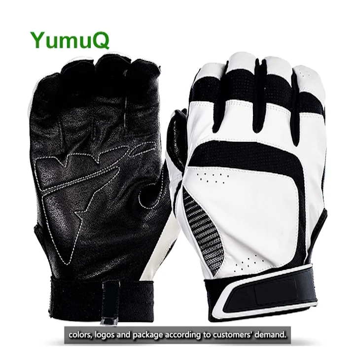 Yumuq Sublimated Professional Manufacturer Baseball Batting Gloves