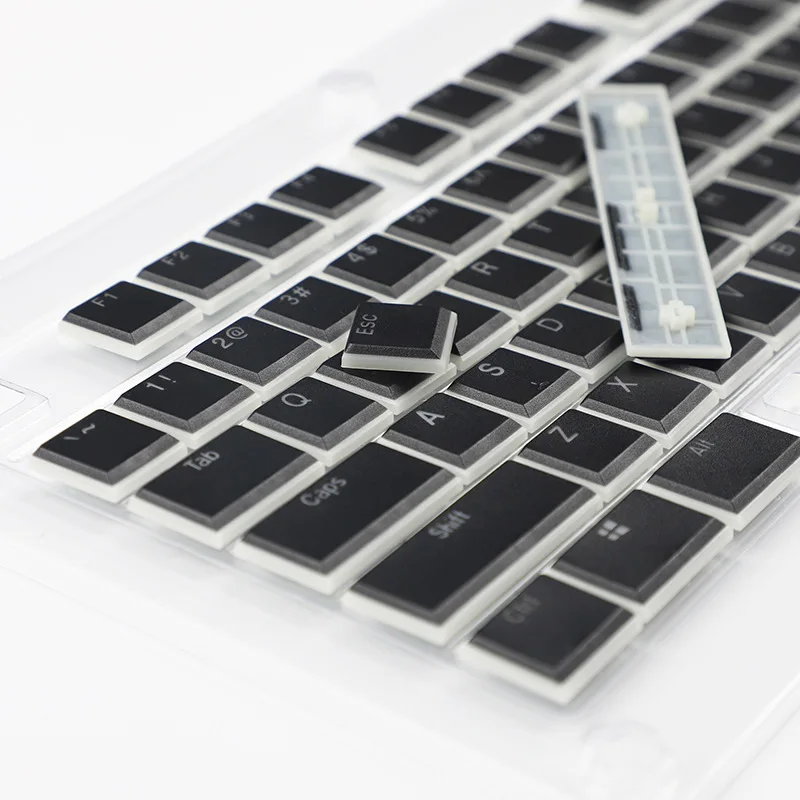 Abs 104keys Mechanical Keyboard Low Profile Keycaps Set For Kailh 1350