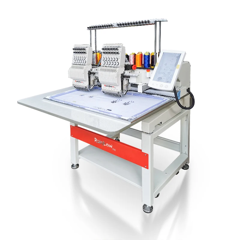Sinsim Computerized Digital Two Head Cording Embroidery Machine