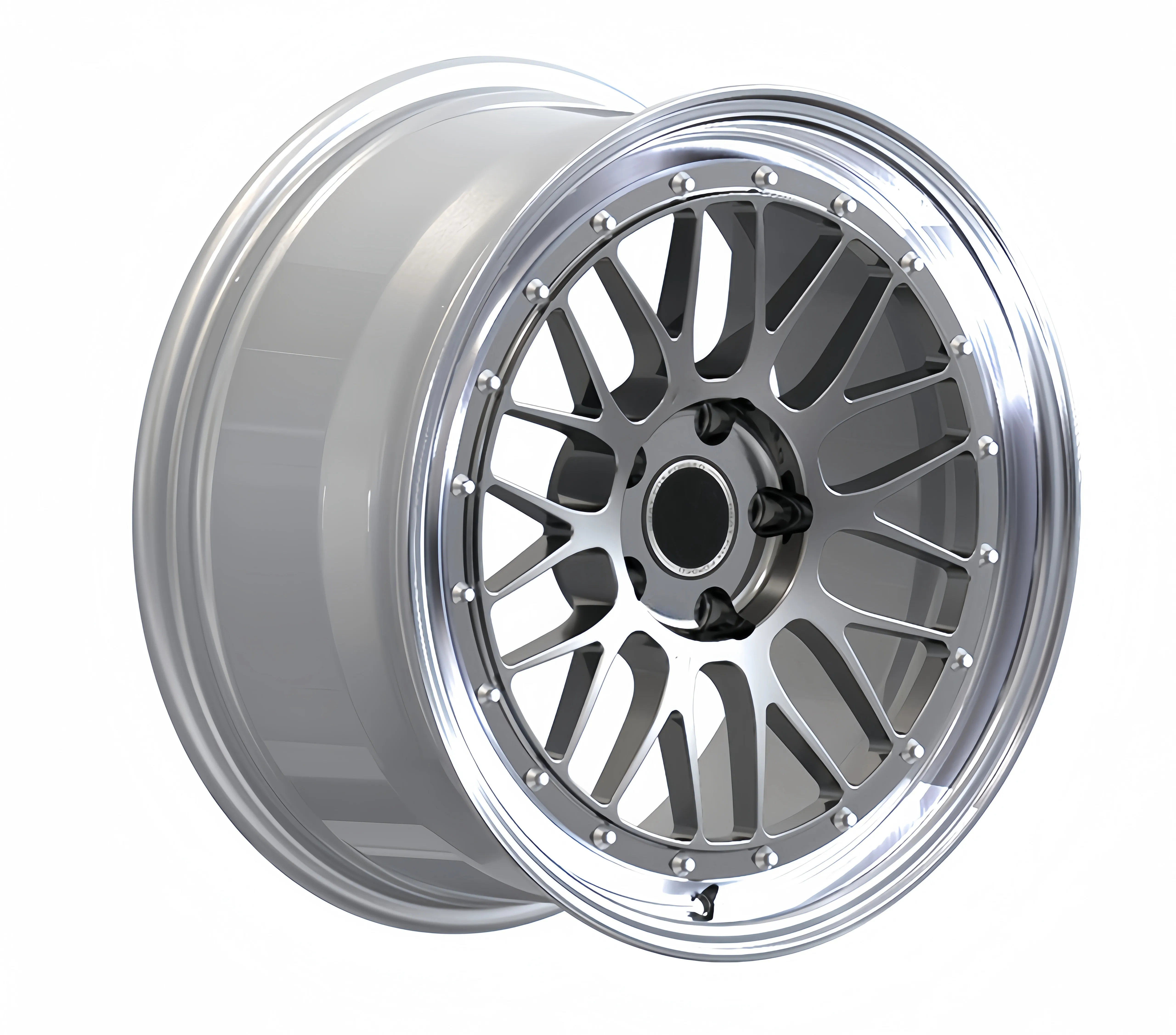XINLAI Hot Sale 2 Piece Forged Brushed Polished 5x120 5x112 5x114.3 18 19 20 21 22 Inch Wheel for Racing Car Wheel - Image 2