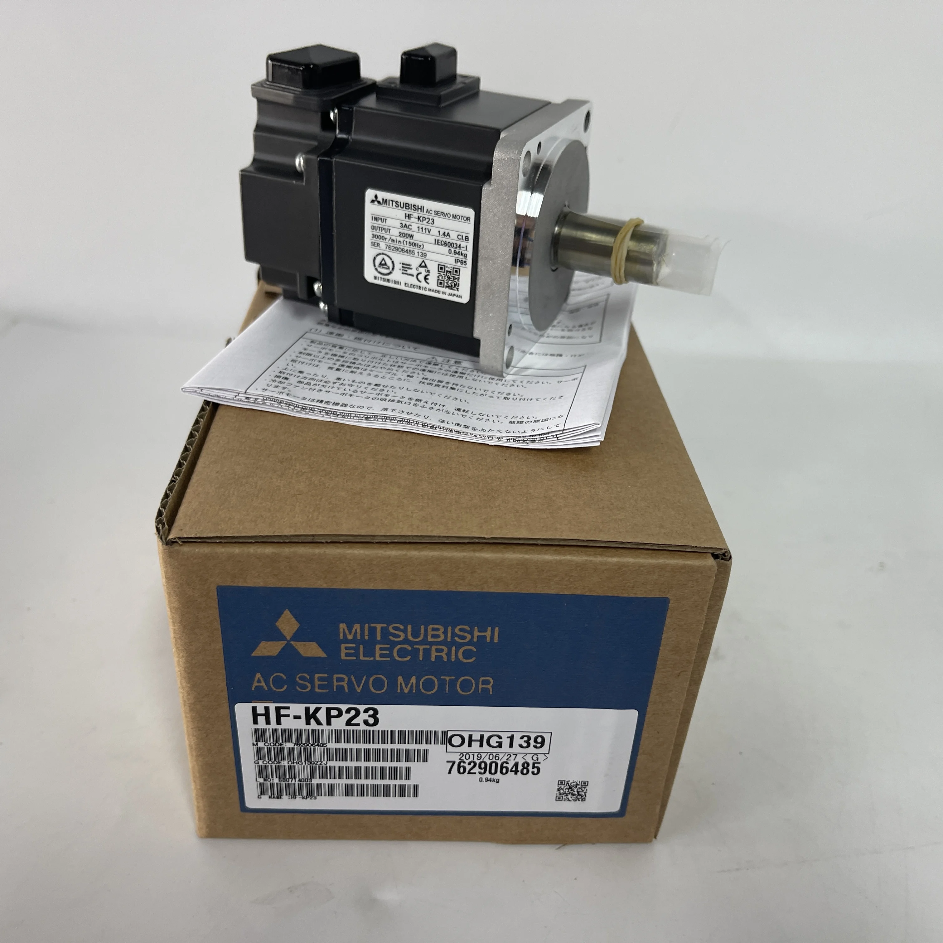 Mitsubishi AC Servo Motor HF-KP23 Mitsubishi AC Servo Motor HF-KP23