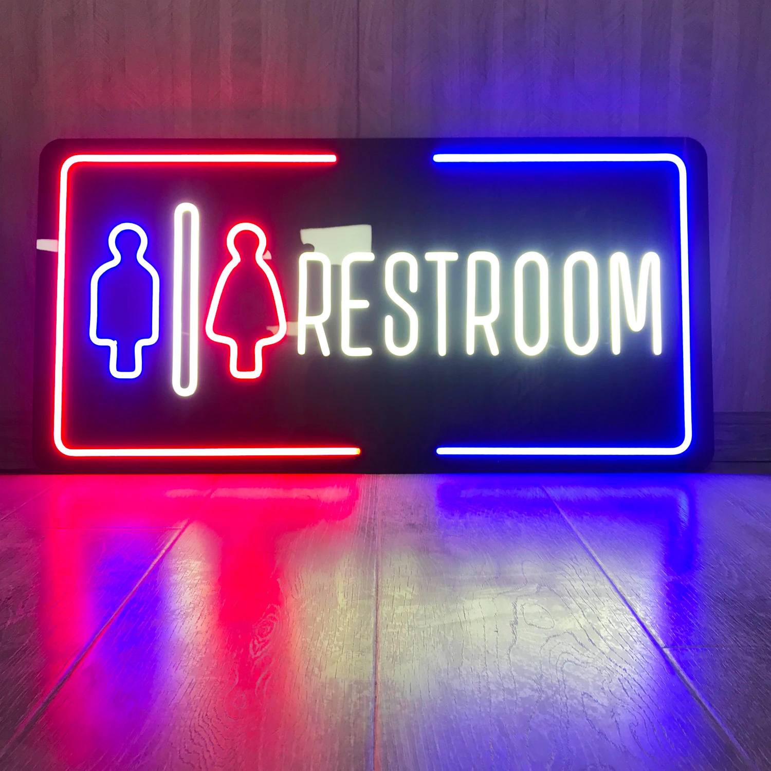 カスタムネオンサイン、アダプター付きLEDフレックス、カスタムV-ape