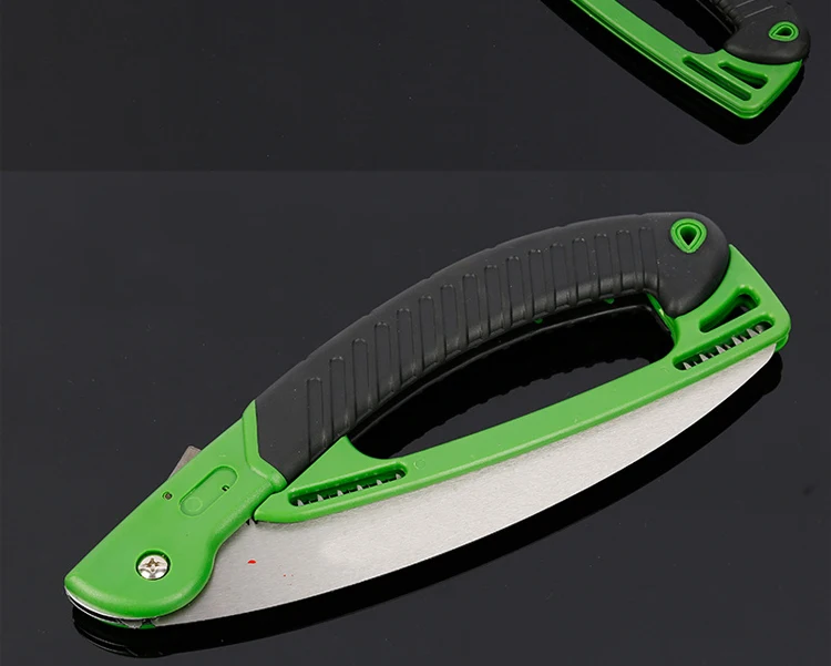 Manual Gardening Hand Tools , Hand Held Tree Saw Foldable With Fixed Blade