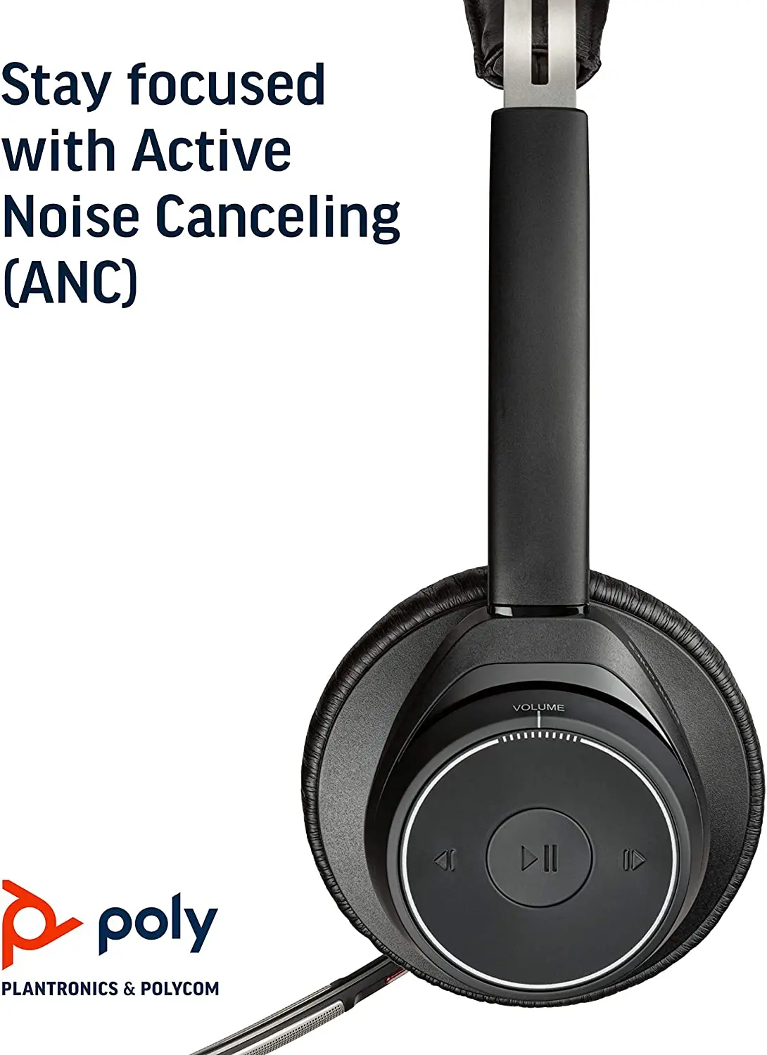 Poly Plantronics B825-M ワイヤレスヘッドフォン Poly ワイヤレス