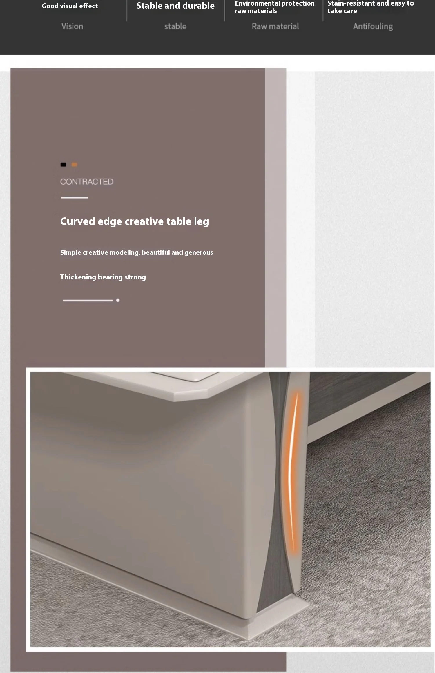 Modern Wood Conference Table Adjustable Height Long Large Office Furniture for Commercial Use in Conference Rooms