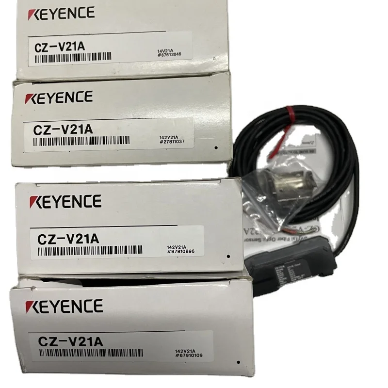 100% New Keyence CZ-V21A + CZ-H72 NPN Digital RGB Sensors CZ-V20 Series